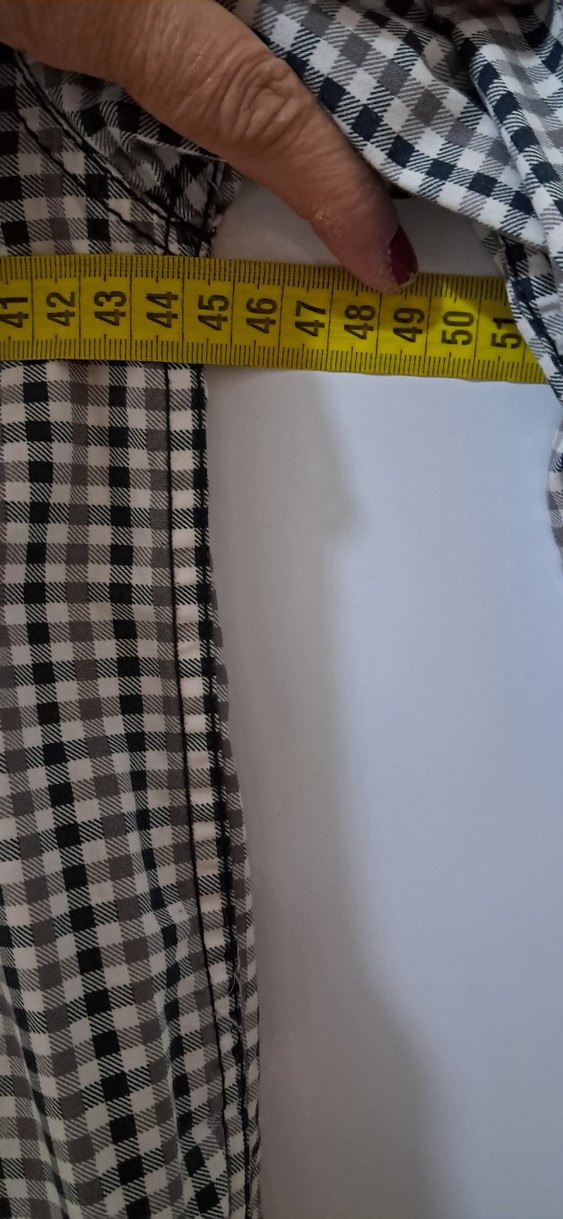 Erkek Çocuk Gri Kareli Uzun Kollu Gömlek - Görsel 5