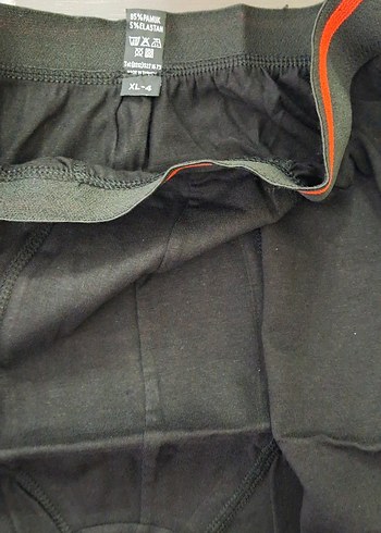 Erkek Baskılı Mini Boxer - siyah - Görsel 3