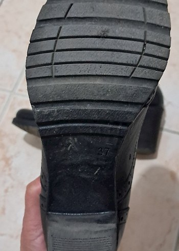 37 Beden Kadın Siyah Klasik Stiletto Topuklu Ayakkabı