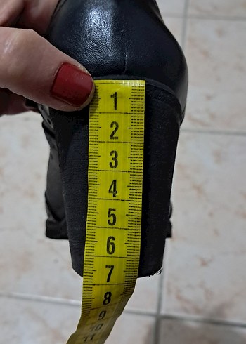 Kadın Siyah Klasik Stiletto Topuklu Ayakkabı - Görsel 6