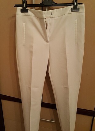 Zara 36 beden beyaz pantolon