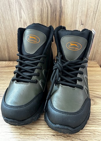Slazenger Gri Yilan Desenli Bagcikli Bot Unisex