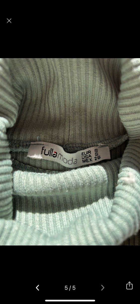 Kısa Kollu Boğazlı Kadın Tişört - Görsel 5