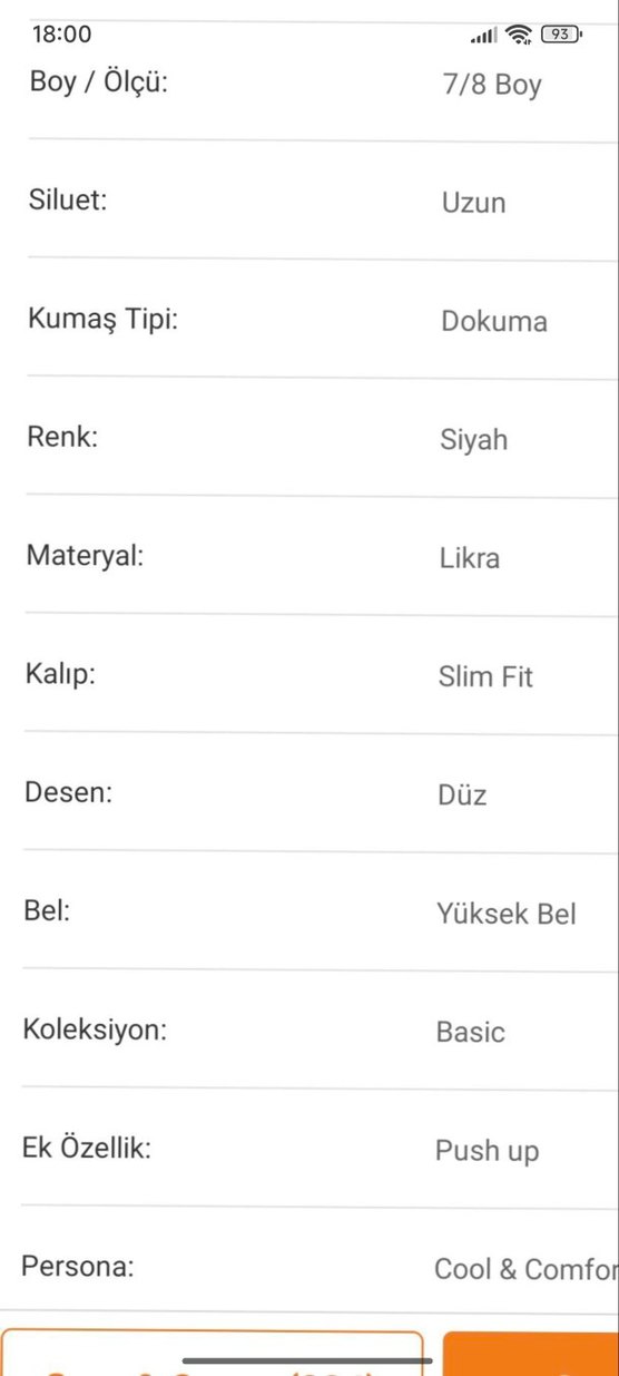 Siyah Kadın Tayt - Spor Şıklığı - Görsel 5