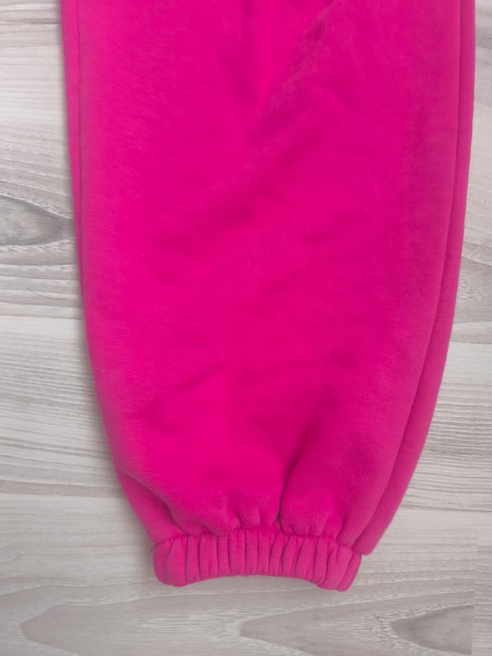 Pembe Rahat Kesim Kadın Eşofman Altı - Görsel 4