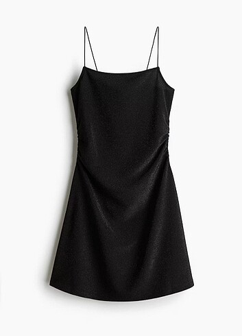 H&M SİYAH H&M elbise