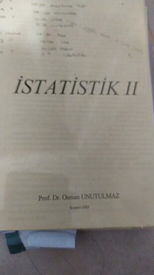  İstatistik 2