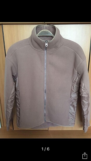 H&M peluş polar spor ceket