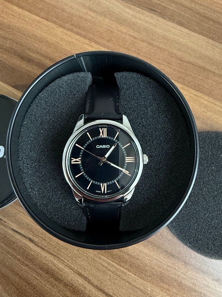 Casio Siyah Klasik Erkek Saati - Görsel 2