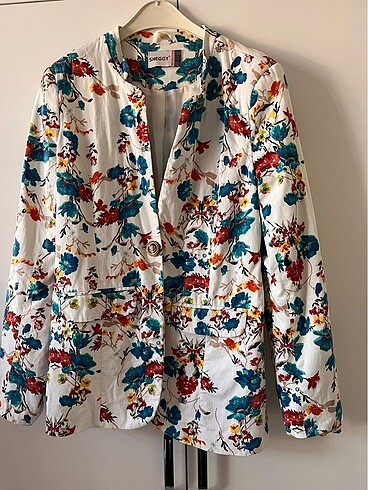 Çiçekli Blazer
