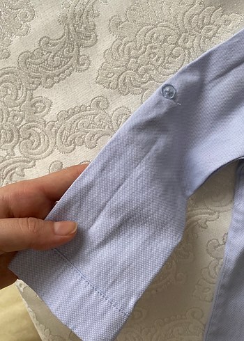 LC Waikiki Bebek Düğmeli Gömlek 6-9 Ay - Görsel 3