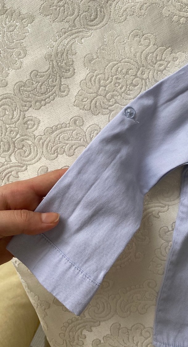 LC Waikiki Bebek Düğmeli Gömlek 6-9 Ay - Görsel 3