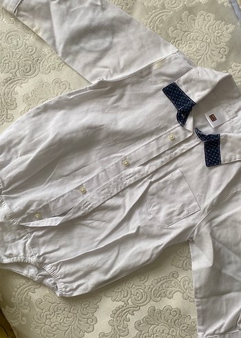 Düğmeli Vintage Bebek Erkek Body - Görsel 4