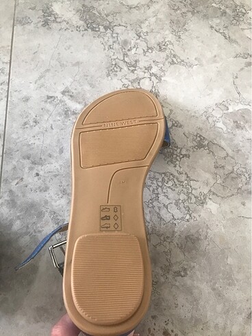 38 Beden mavi Renk Yeni sandalet