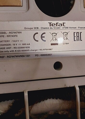 Tefal robot süpürge  - Görsel 2