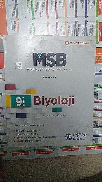Eğitim vadisi 9. Sınıf biyoloji modüler soru bankası