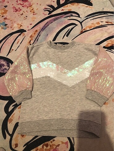 Koton çocuk pullu sweatshirt