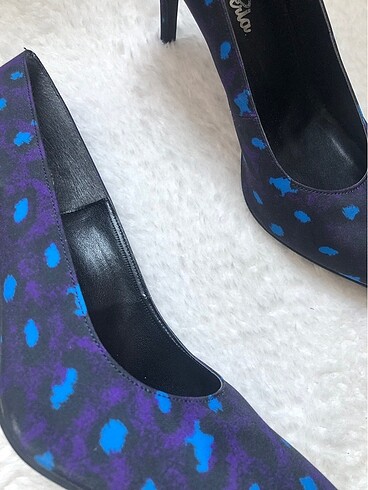 39 Beden Leopar mor stiletto