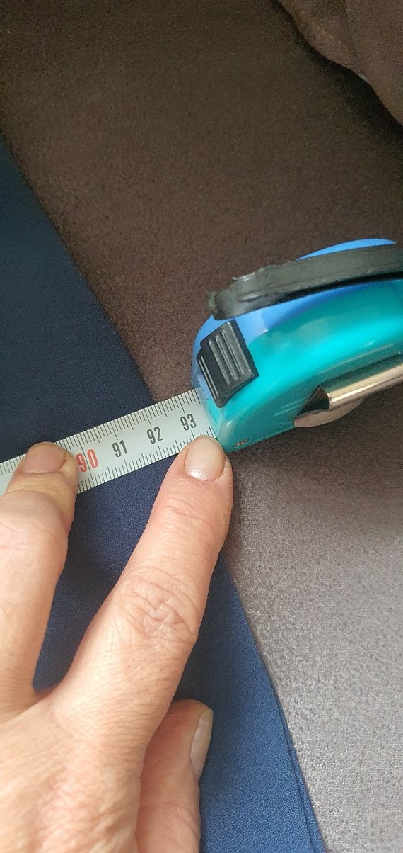 Mavi Pilili Midi  Elbise - Görsel 5