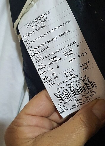 #DS  damatlık #az giyilmis damatlik - Görsel 6