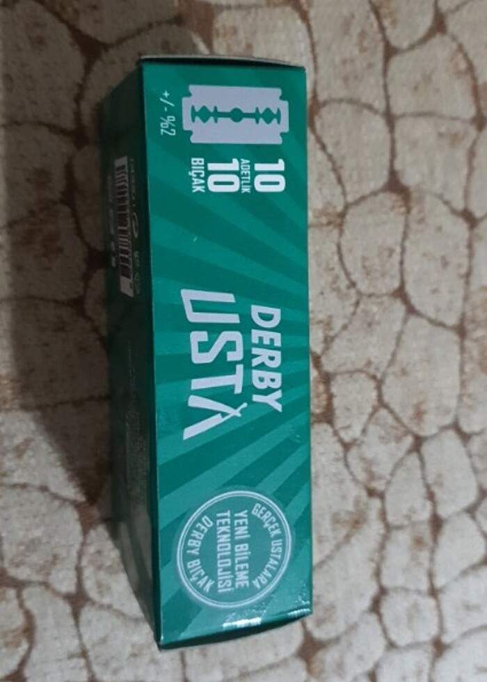 Derby traş bıicagi  2 kutu   acilmamis kutusunda - Görsel 5