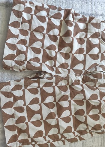 Düğmeli Bohem Tarz Midi Hamile Şortu PULL BEAR KADIN ŞORT - Görsel 10