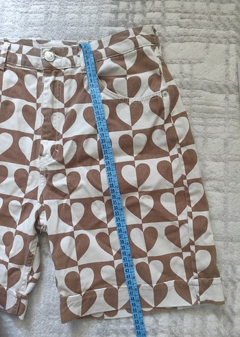 Düğmeli Bohem Tarz Midi Hamile Şortu PULL BEAR KADIN ŞORT - Görsel 6