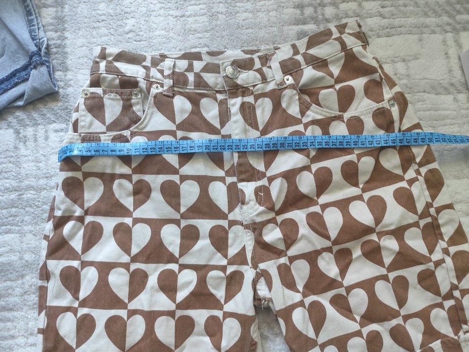 Düğmeli Bohem Tarz Midi Hamile Şortu PULL BEAR KADIN ŞORT - Görsel 5