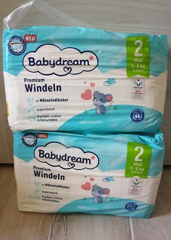baby dream 2 numara bebek bezi