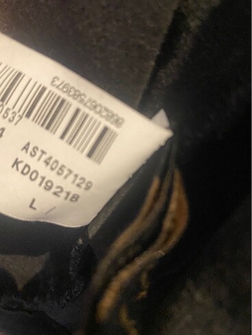 l Beden siyah Renk Kadın Kot Mont Mavi Jeans