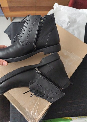 hotiç erkek bot deri - Görsel 5