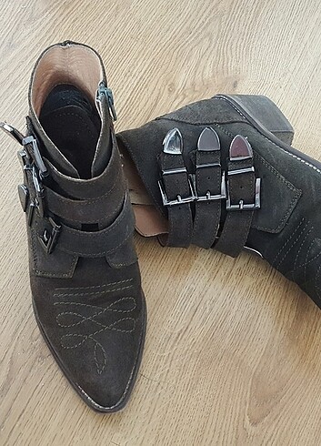 Stuart Weitzman Süet kovboy çizme