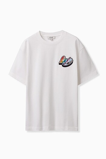 COS beyaz t-shirt