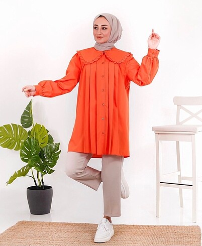 Bebe yaka gömlek