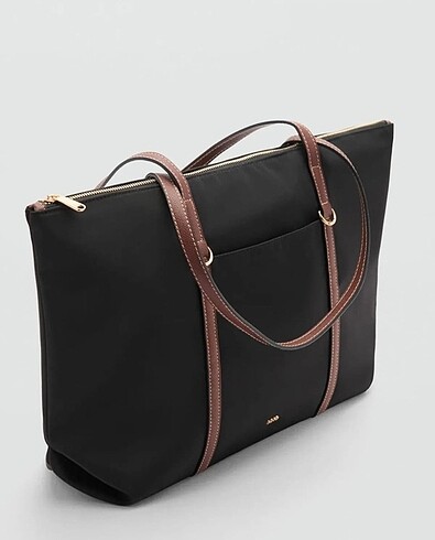 Mango siyah shopper çanta