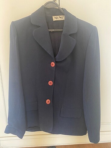 H&M Lacivert blazer ceket