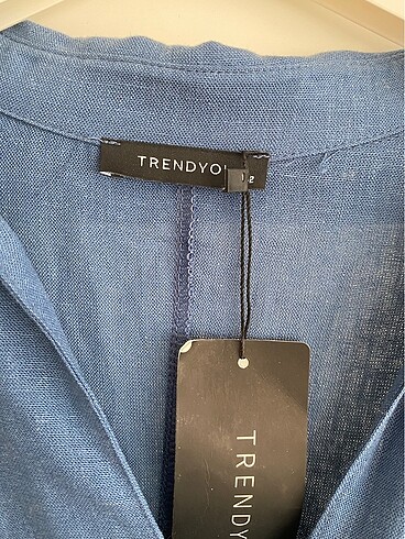 xl Beden Trendyolmila mavi elbise
