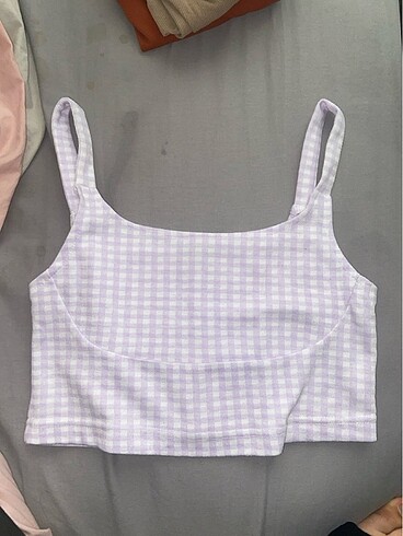 Mor askılı crop