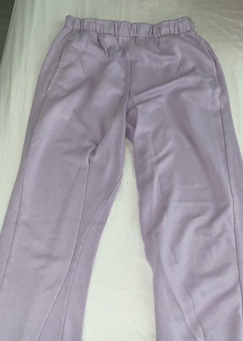 Kadın Mor Pastel Rahat Kesim Eşofman Altı - Görsel 2