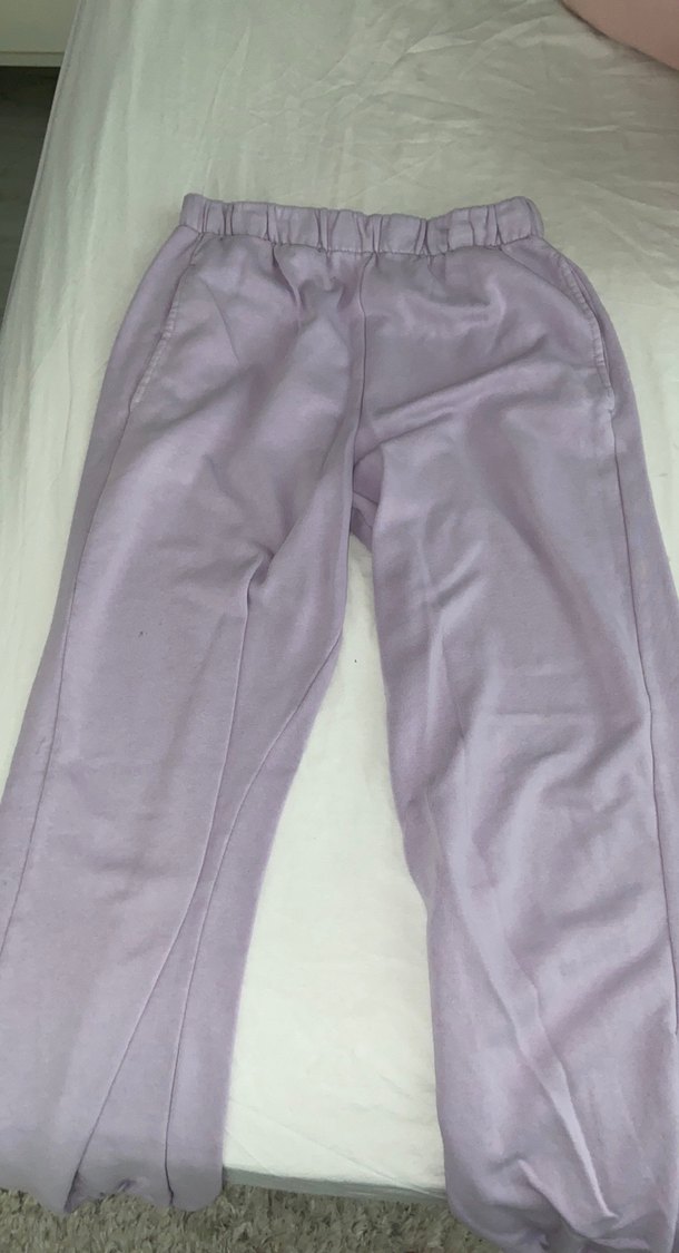 Kadın Mor Pastel Rahat Kesim Eşofman Altı - Görsel 2