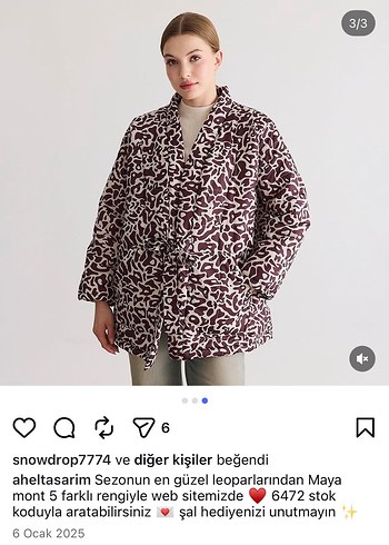 Diğer Leopar Desenli Maya Mont