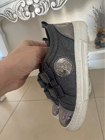28 Beden gri Renk Us Polo ayakkabı