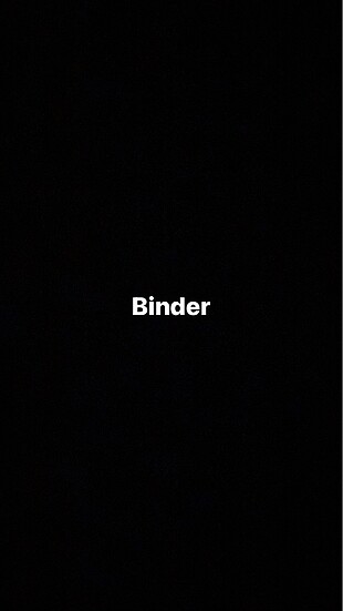 Binder satış