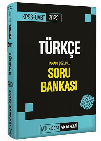 Türkçe ÖABT Soru Bankası 2022 Konu Anlatım Türkçe ÖABT 2022