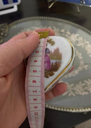 Antika limoges minyatür obje bonboniyer - Görsel 6