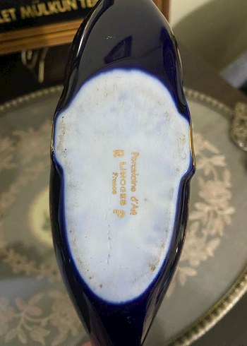 Antika limoges biblo obje - Görsel 7