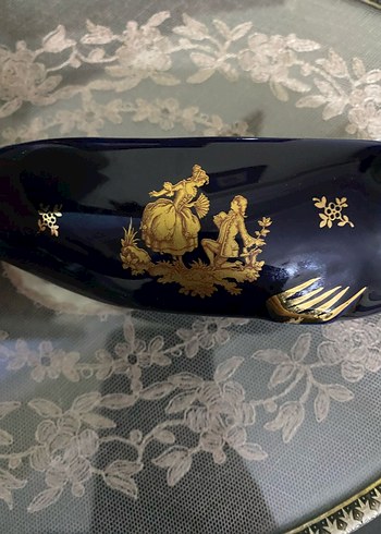 Antika limoges biblo obje - Görsel 3