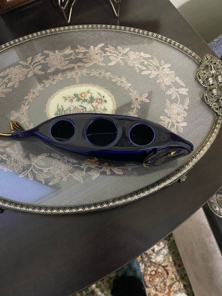 Antika limoges biblo obje - Görsel 4