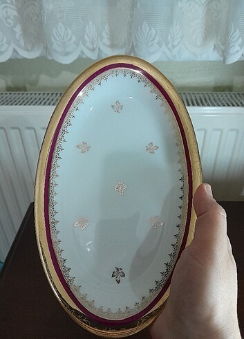  Beden beyaz Renk Limoges tabak