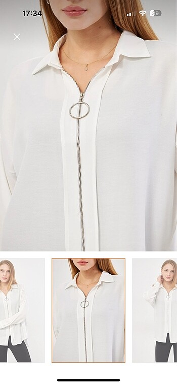 Fermuarlı gömlek - Görsel 2